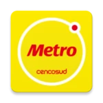 supermercados metro android application logo